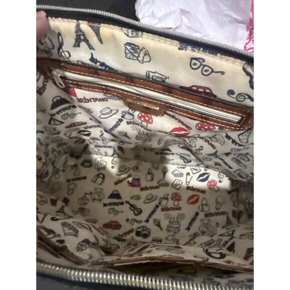 Breniano Bonjour Multicolor Handbag & Wallet Set With Adjustable Strap And Zippe - Picture 11 of 12